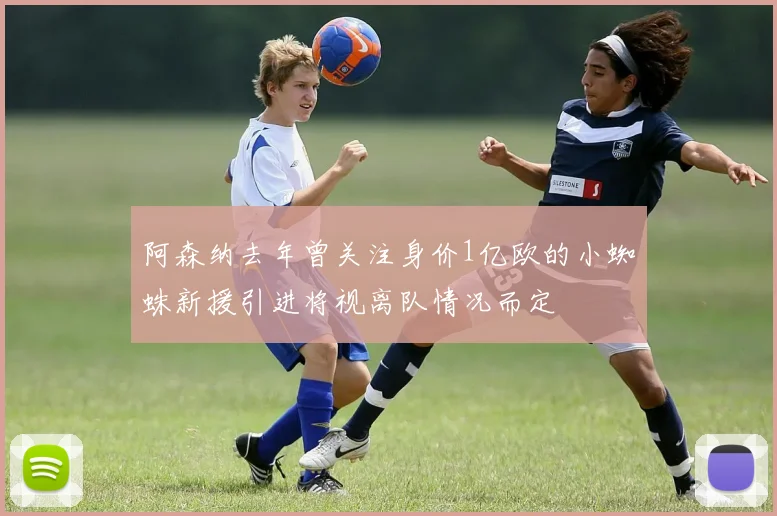 阿森纳去年曾关注身价1亿欧的小蜘蛛新援引进将视离队情况而定